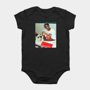 Vintage Michael Jordan Cigar 3peat Baby Bodysuit